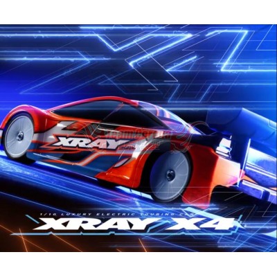 XRAY X4 2024 Alum Flex 1/10 Electric Touring Car 300039